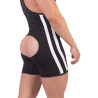 Barcode Berlin Singlet Backless DASTIN Noir